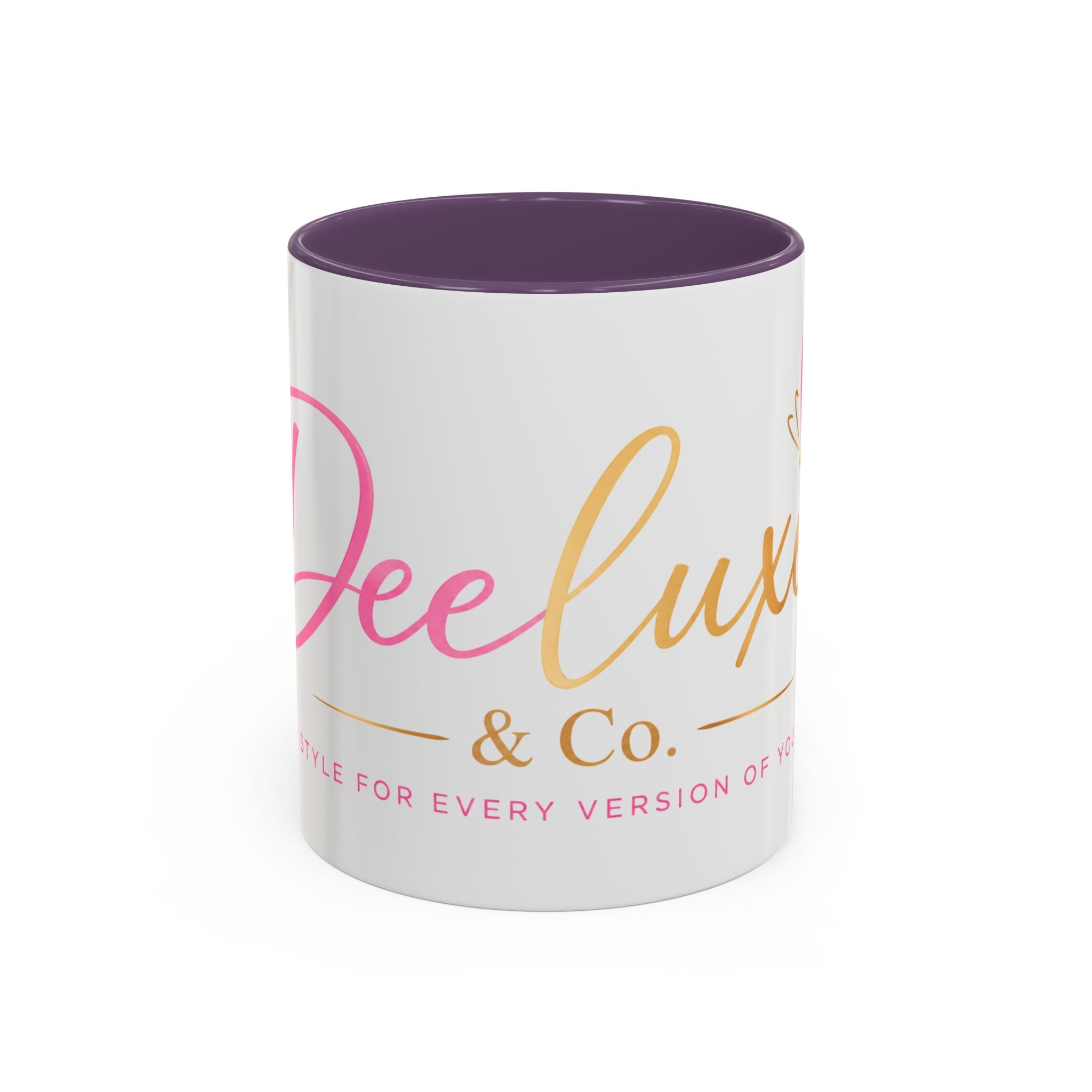 DeeLuxe & Co. Accent Coffee Mug — view 16 | DeeLuxe & Co.