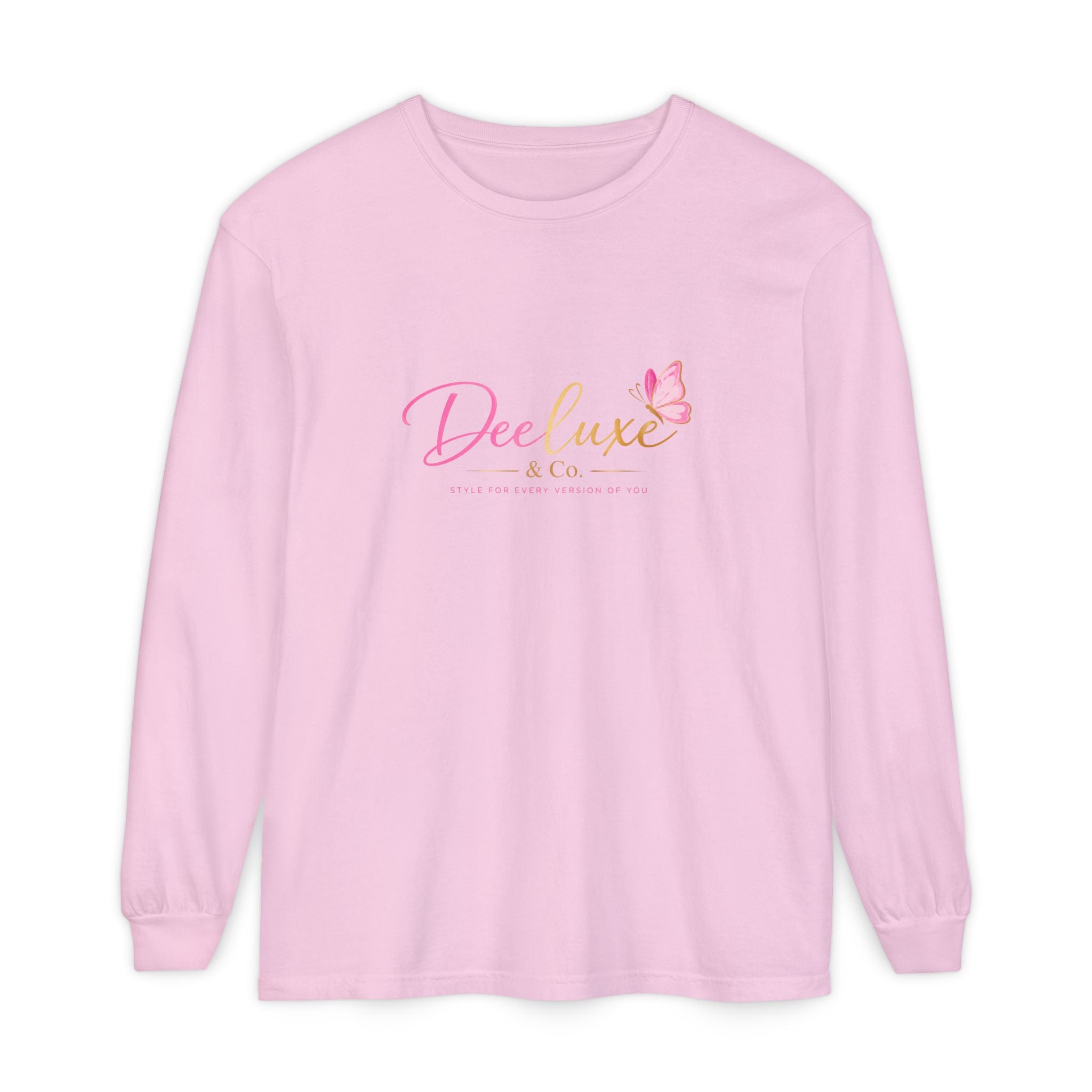 DeeLuxe & Co. Glow-Up Long Sleeve Tee — view 3 | DeeLuxe & Co.