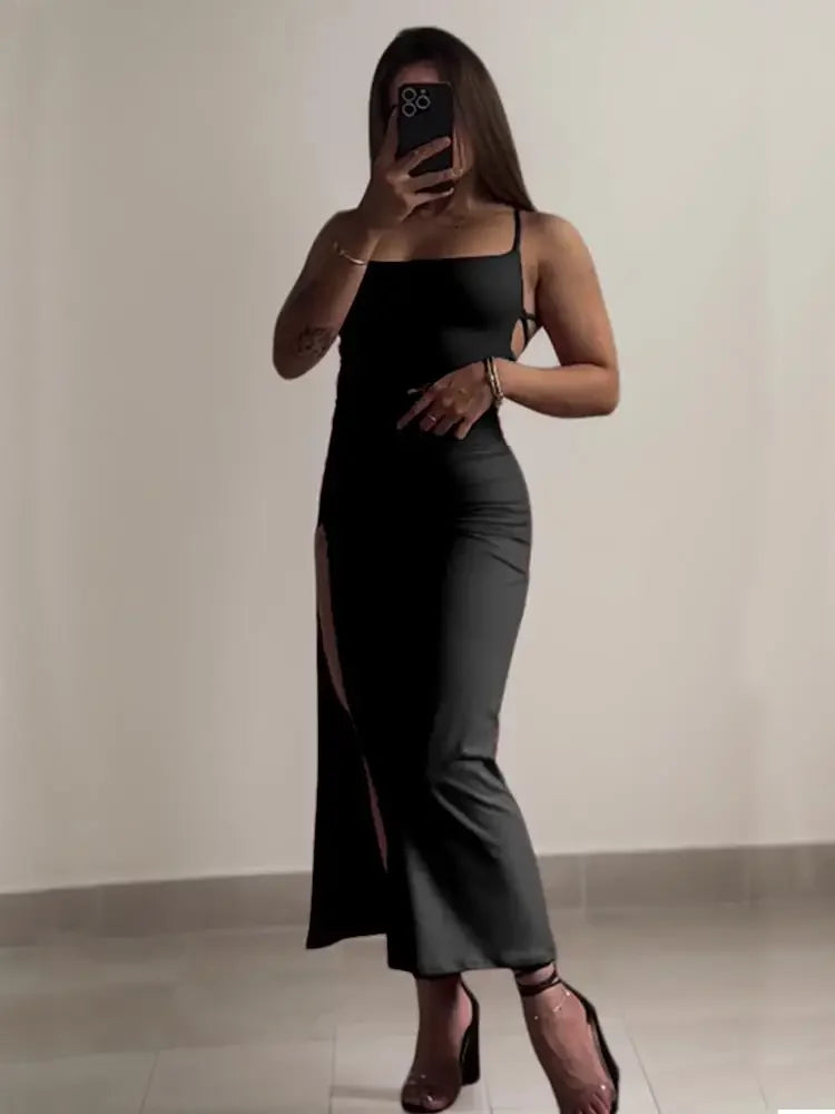 Halter Strap Spice Girl hip Dress