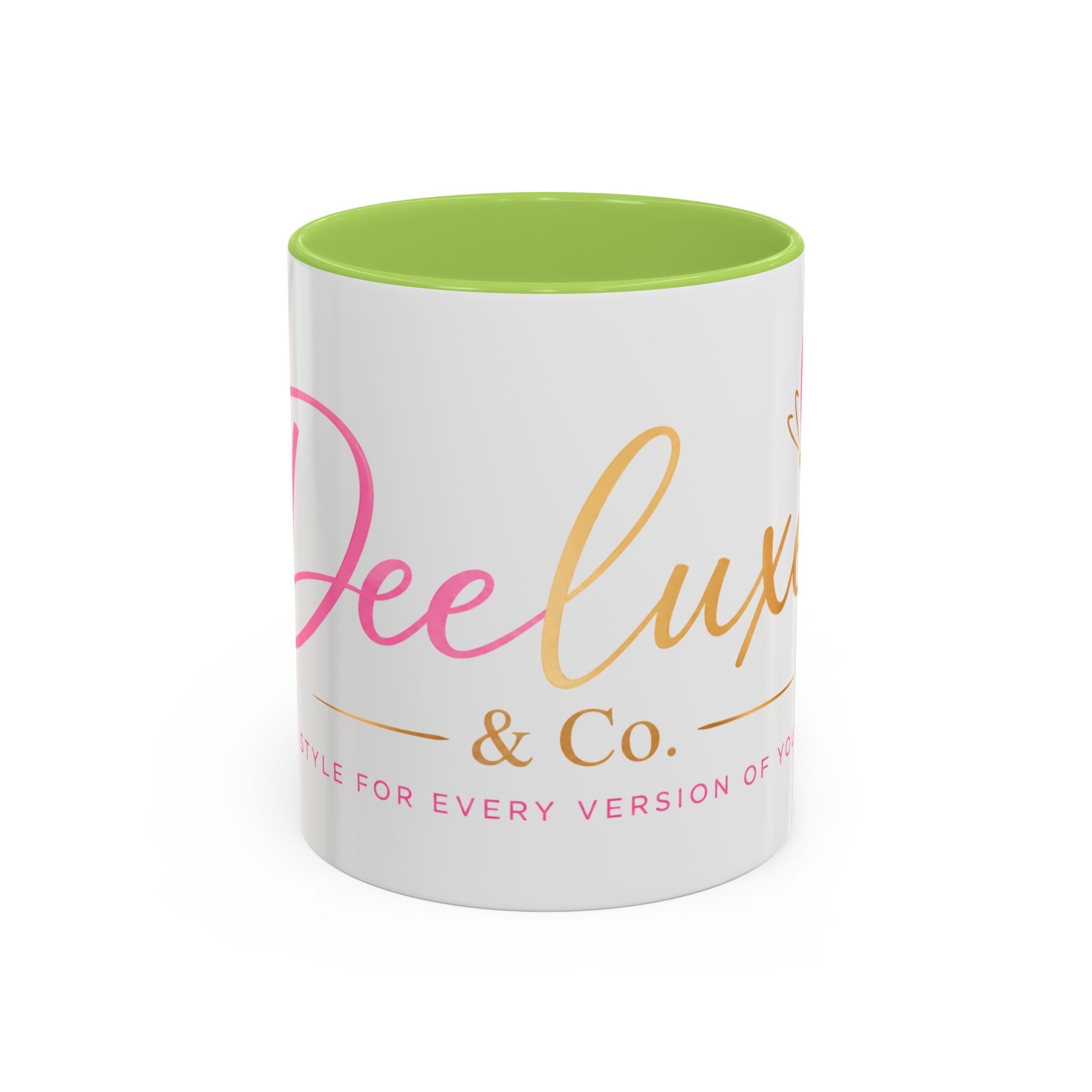 DeeLuxe & Co. Accent Coffee Mug — view 15 | DeeLuxe & Co.