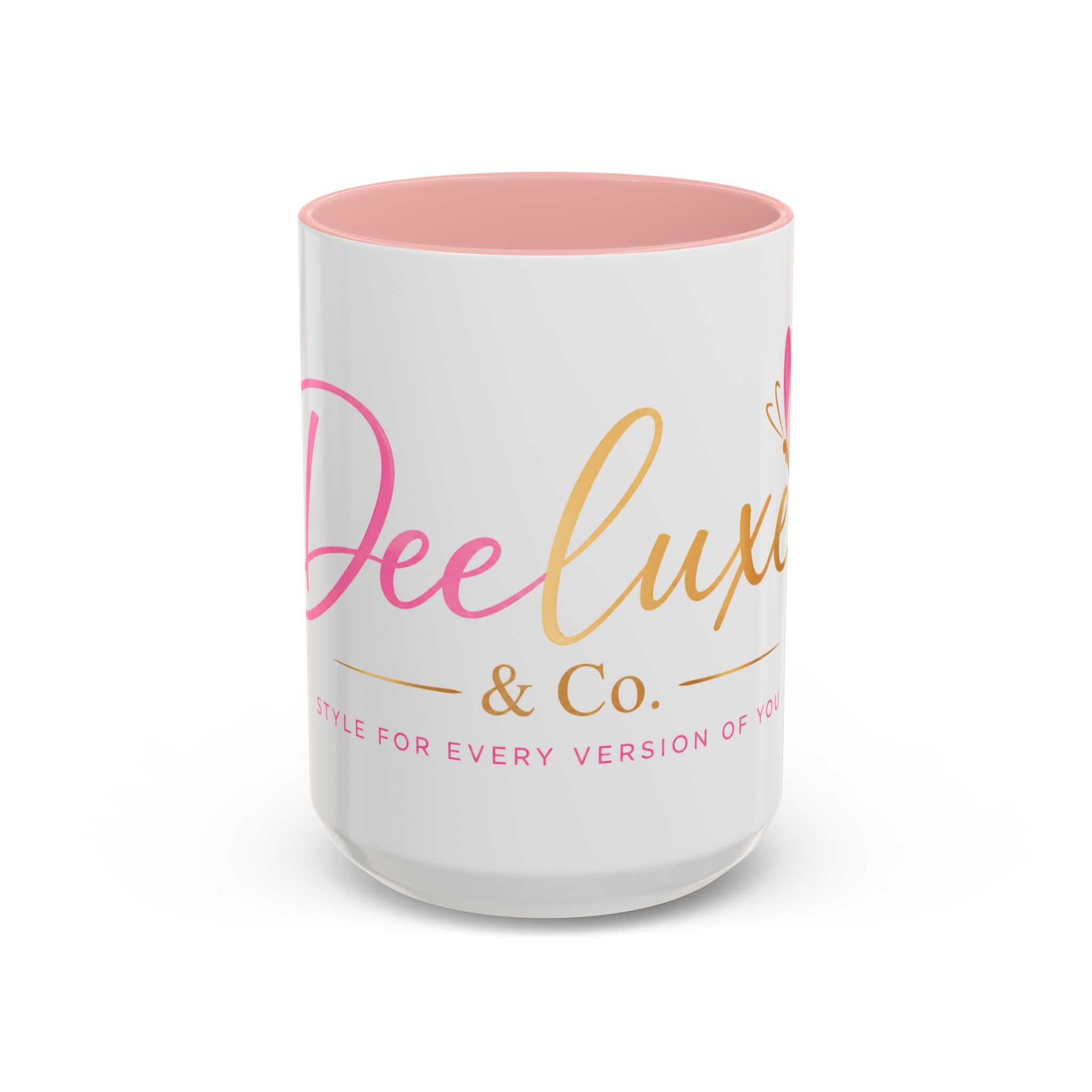 DeeLuxe & Co. Accent Coffee Mug — view 6 | DeeLuxe & Co.