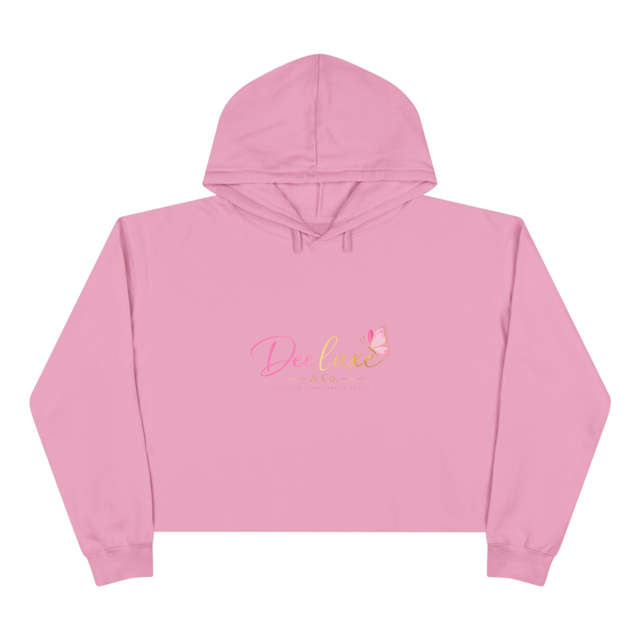 DeeLuxe & Co. Bliss Cropped Hoodie — view 3 | DeeLuxe & Co.
