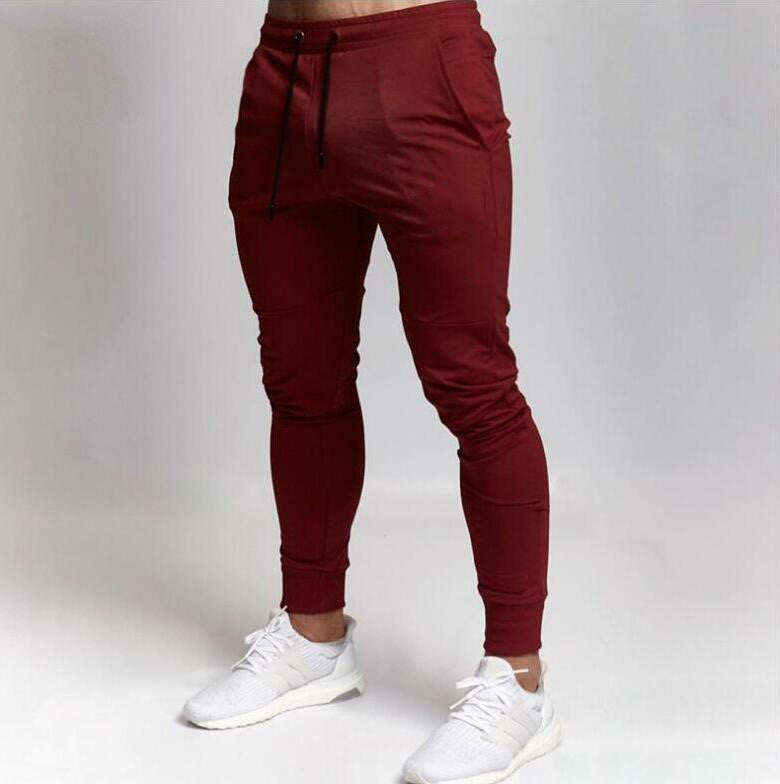 New Cross-Border Men's Outdoor Slim-Fit Gym Pants