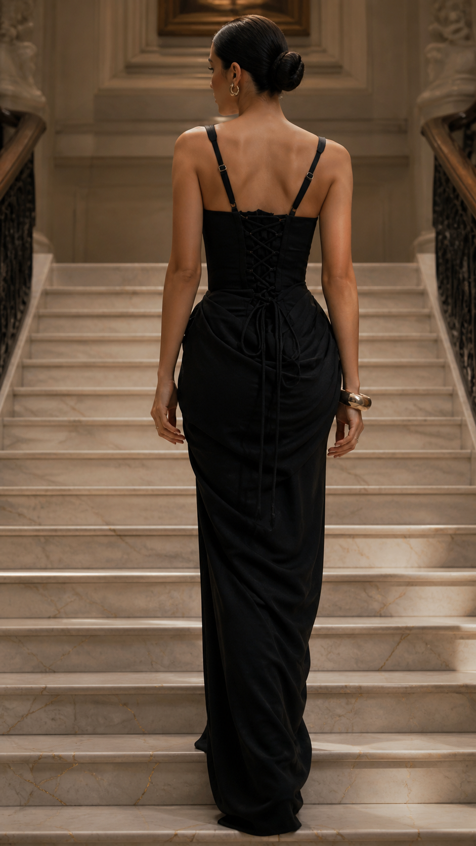 Sexy Corset Maxi Dress Denise