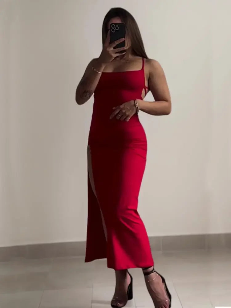 Halter Strap Spice Girl hip Dress