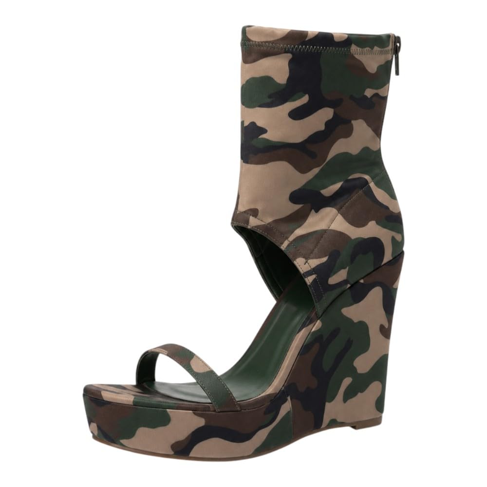 Camo Toe Wedges