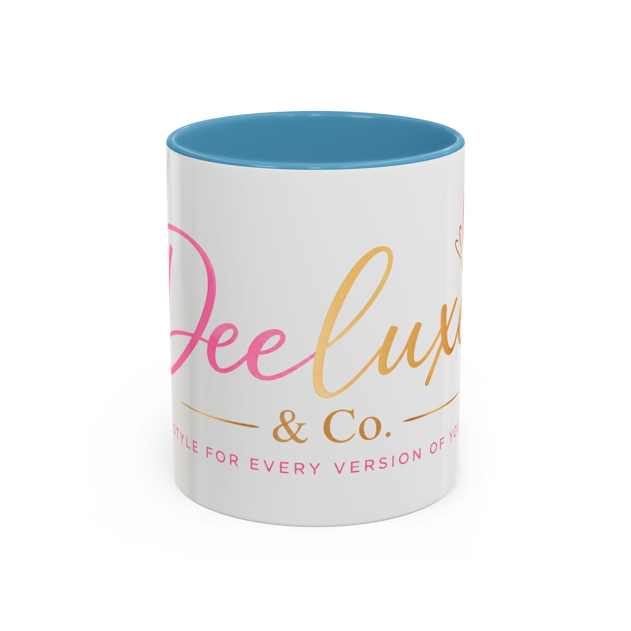 DeeLuxe & Co. Accent Coffee Mug — view 7 | DeeLuxe & Co.