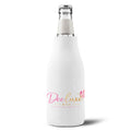Zip-Up Bottle Cooler Sleeve — DeeLuxe Neoprene Can & Bottle Insulator with Zipper