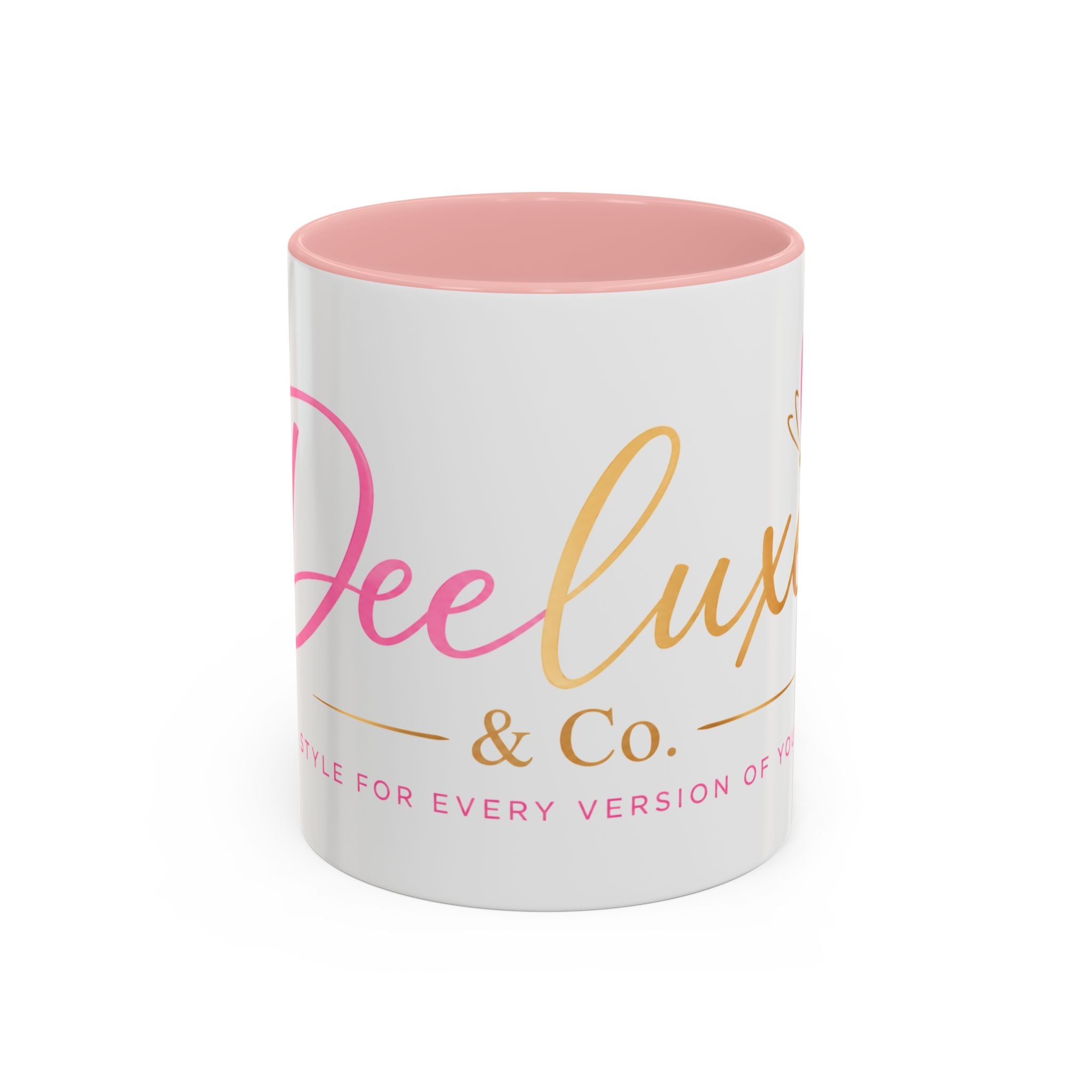 DeeLuxe & Co. Accent Coffee Mug — view 3 | DeeLuxe & Co.