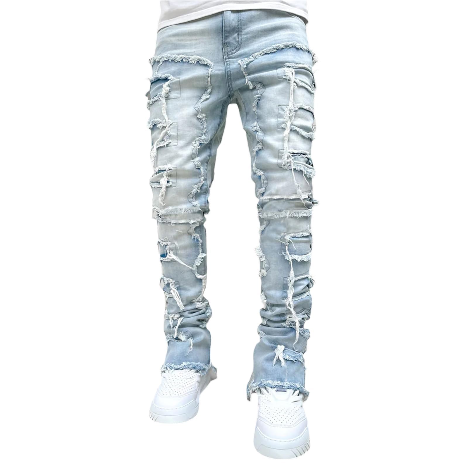 Destroyed Slim Fit Jeans