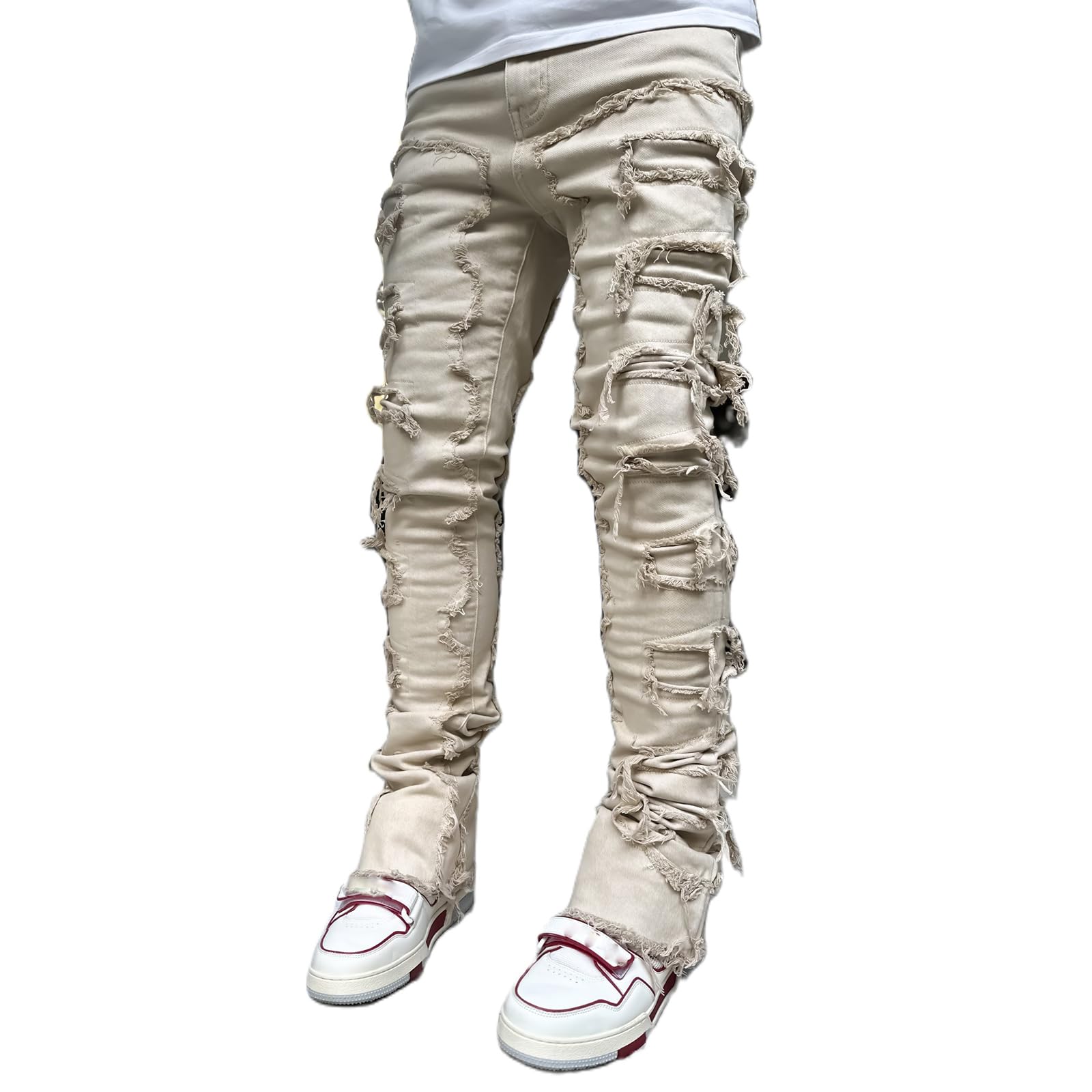 Destroyed Slim Fit Jeans