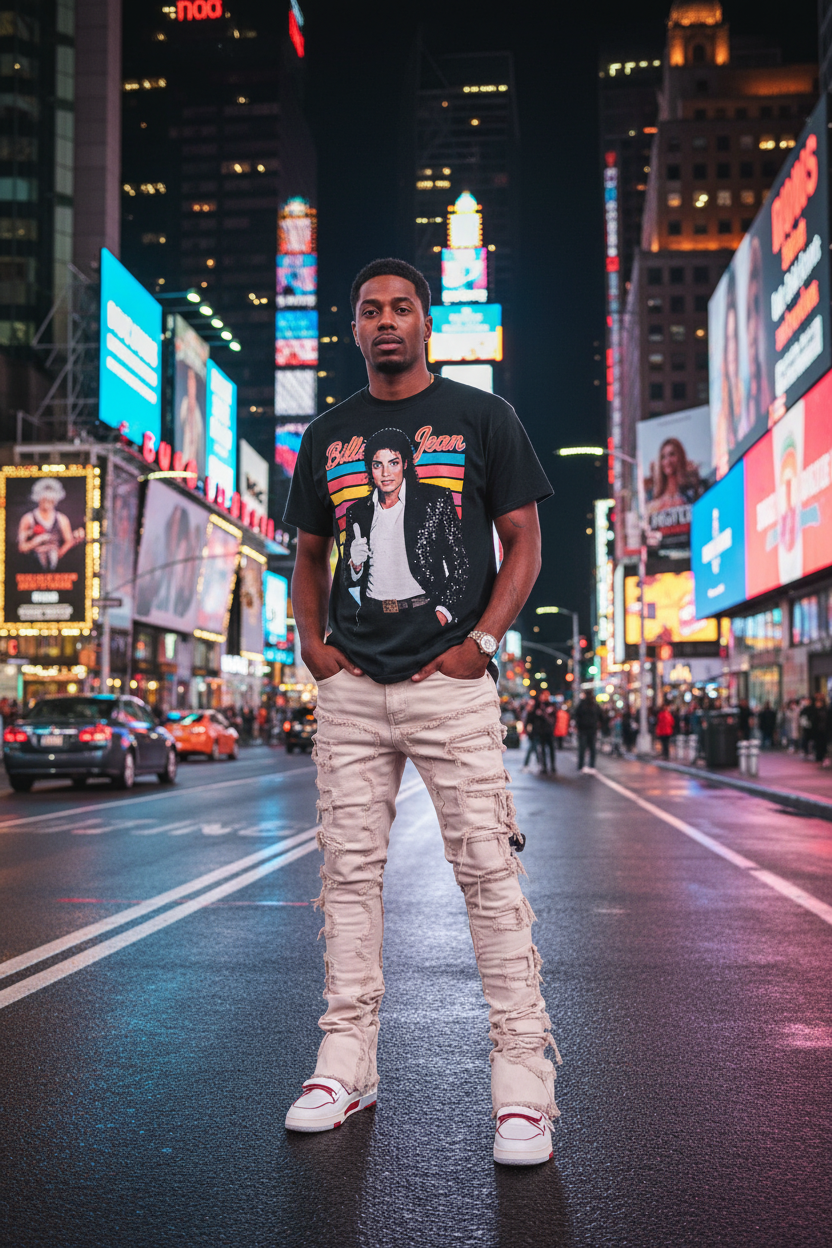 Destroyed Slim Fit Jeans | DeeLuxe & Co.