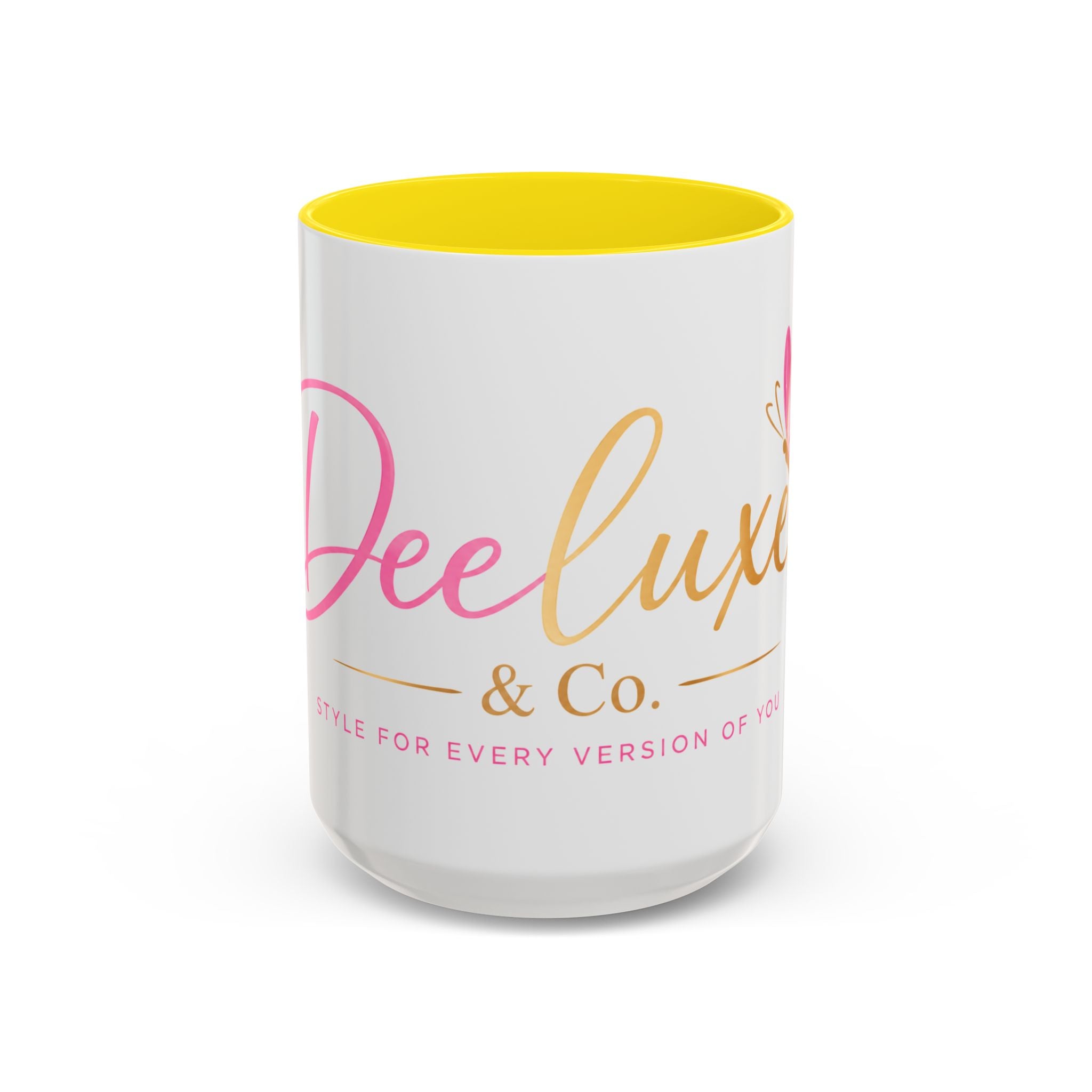 DeeLuxe & Co. Accent Coffee Mug — view 14 | DeeLuxe & Co.