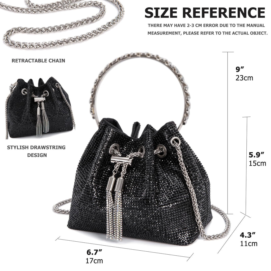 Sweetovo Bling Crystal Rhinestone Purse