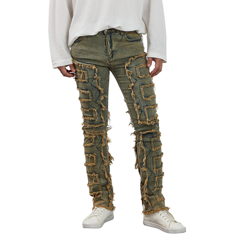 Destroyed Slim Fit Jeans
