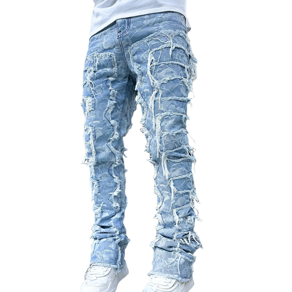 Destroyed Slim Fit Jeans
