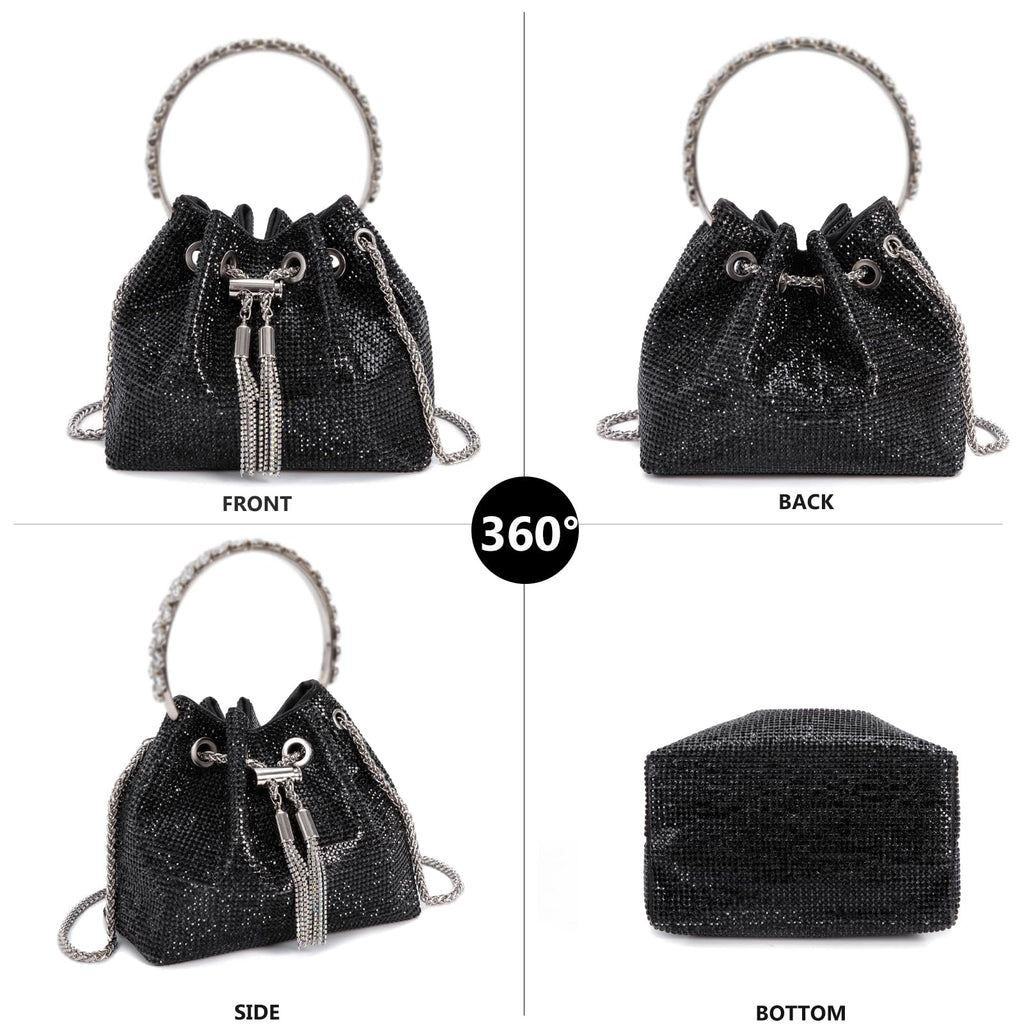 Sweetovo Bling Crystal Rhinestone Purse
