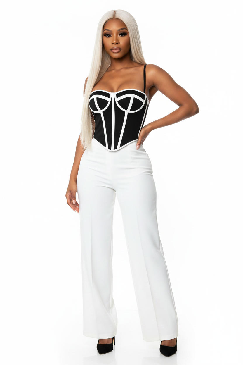 Women Corset Top with Straps — view 5 | DeeLuxe & Co.