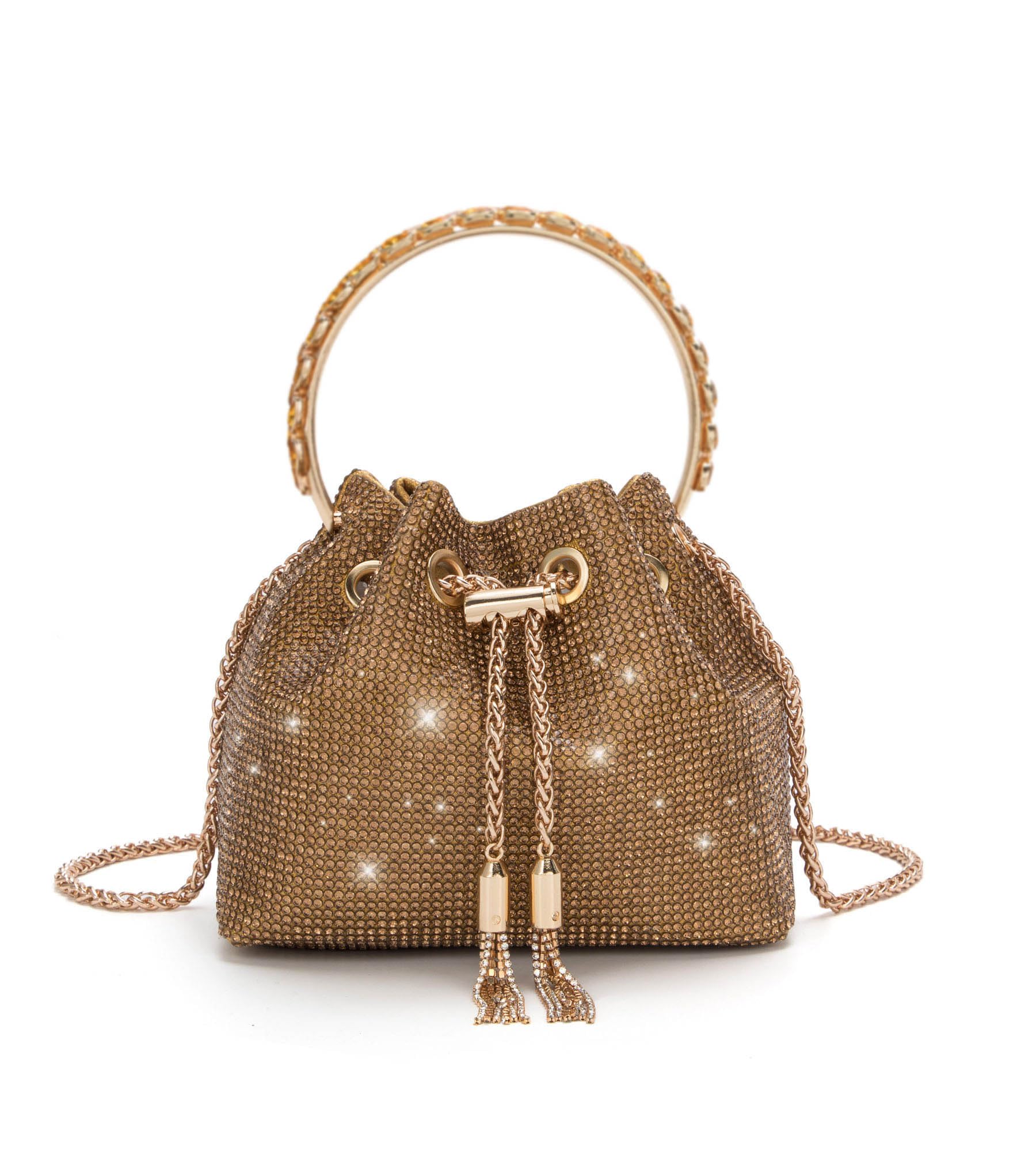 Crystal Rhinestone Crossbody Clutch — view 10 | DeeLuxe & Co.