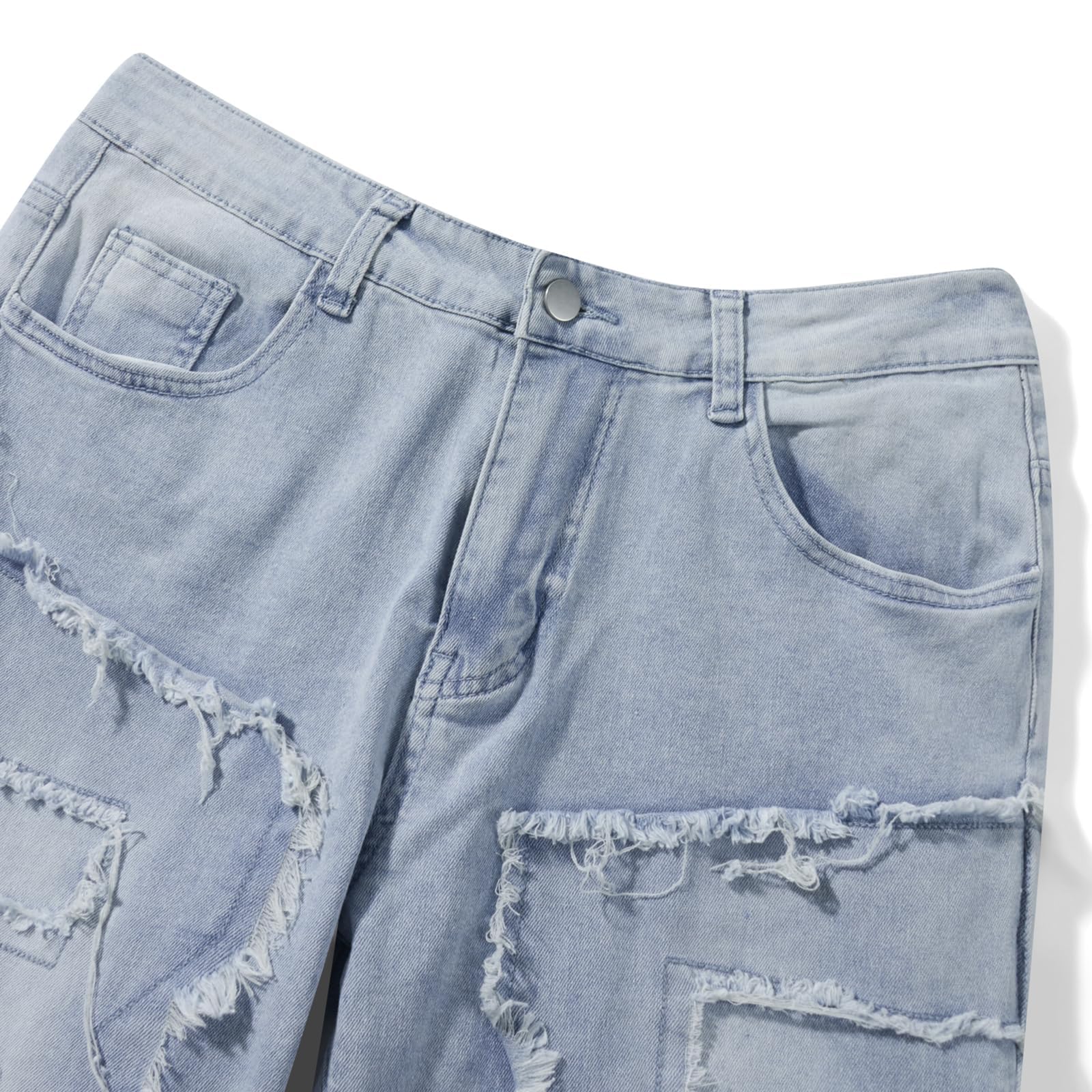 Destroyed Slim Fit Jeans