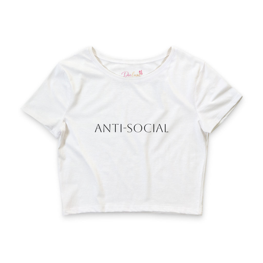 Anti-Social Crop Tee