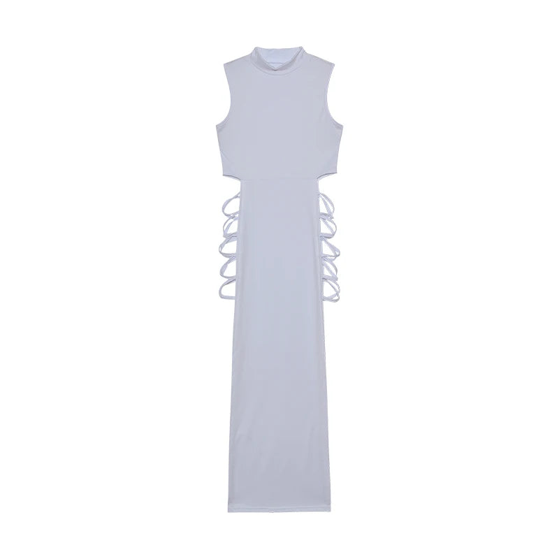 Criss Cross Cut Out Dress,