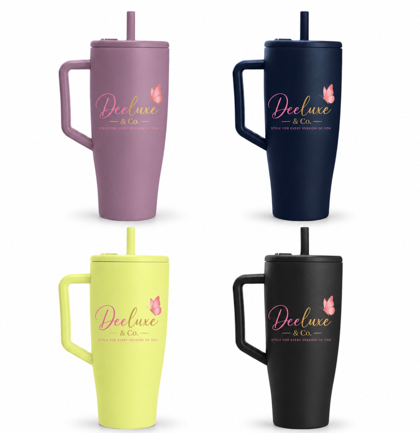 DeeLuxe & Co. 40oz Insulated Tumbler — view 2 | DeeLuxe & Co.