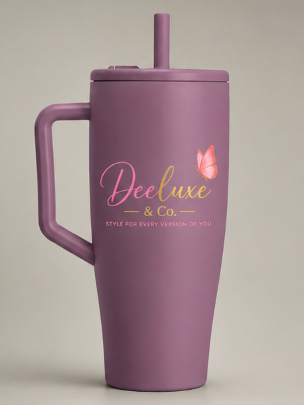 DeeLuxe & Co. 40oz Insulated Tumbler — view 4 | DeeLuxe & Co.