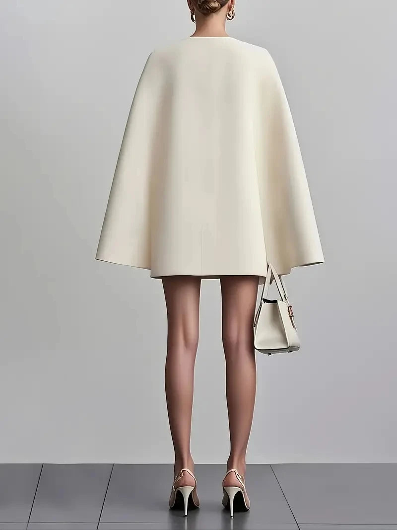 Autumn double-Breasted Suit Dress