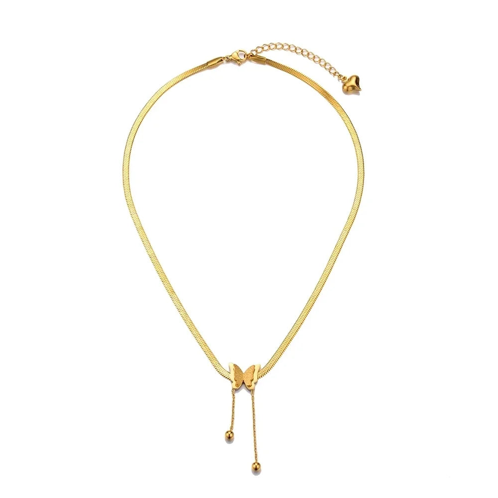 Vintage Butterfly Necklace | DeeLuxe & Co.