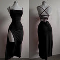 Halter Strap Spice Girl hip Dress