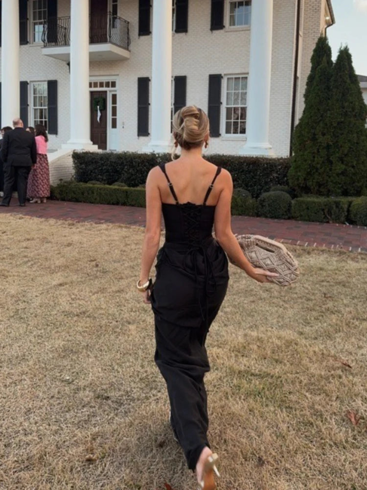 Sexy Corset Maxi Dress Denise